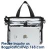 Buy cheap Clear PVC Makeup Cosmetic Bag With Extra 2 Front Magnet Pockets And Zipper Bag,Cosmetic Portable Toiletry Makeup Bag from wholesalers