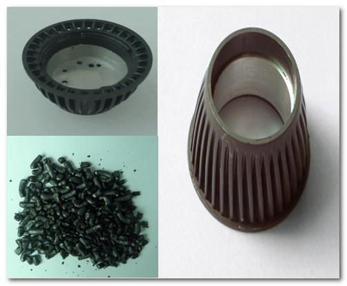 Excellent Thermal Conductive Plastic for LED Lamp Cup 150℃ Heat Deflection