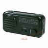 Buy cheap Emergency Hand Crank Charger Radio 6.3cm Height Solar Powered Flashlight Radio SOS from wholesalers