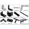 Buy cheap Wall Mount Angle Bracket Stainless Steel Metal Angle Bracket For Wood from wholesalers