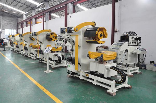 Buy cheap Press Machine Automatic Steel Coil Line NC Straightener Feeder from wholesalers