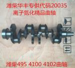 Crankshaft for Weifang diesel Engine parts of 295/495/4100/4105/6105/6113/6126