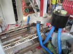 Semi Automatic PE Film Blowing Machine Double Color , Plastic Extrusion