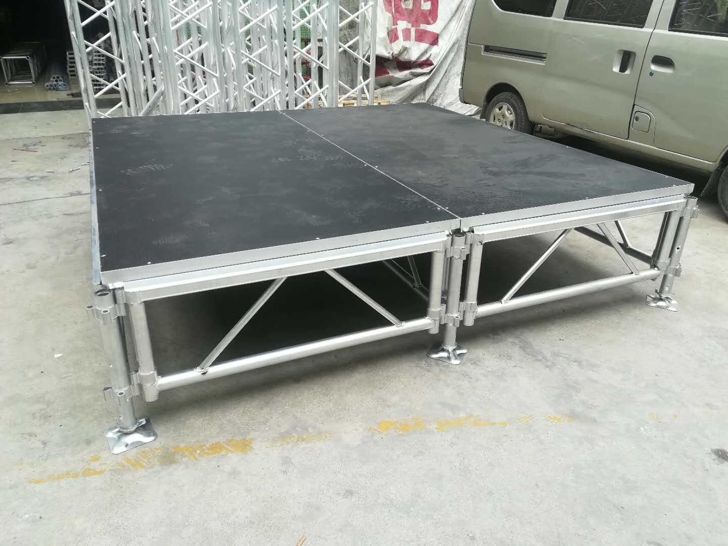Aluminum satge platform1.22*1.22 MM portable stage Fashion Party Concert Stages