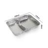 Buy cheap Disposable alu alu foil baked containers food delivery packing foil lid from wholesalers