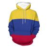 Buy cheap Men's Fleece Hoodie Unisex Flag Print Hooded Pullover Kangaroo Pocket Sweatshirt from wholesalers