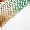 Buy cheap Gradation Art Stainless Steel Mesh Curtain Chain Coil Drapery For Fireplace from wholesalers