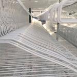 High Strength Steel Wire Shirt Hangers Eco Friendly Durable For Laundry Store