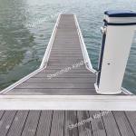 Aluminum Alloy Dock Marina Float Floating Pontoon Marine Floating Docks
