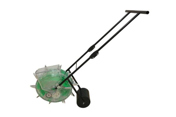 Buy cheap Plastic Hand Push Gardening Machines Small Maize Seeder Machine from wholesalers