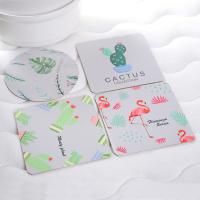Buy cheap Absorbent Paper Promotional Drink Coasters / Custom Round Coasters For Drinks product