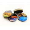 Buy cheap Tourist Souvenir Fridge Magnets 35 Mm Diameter Dome Crystal Glass Material from wholesalers