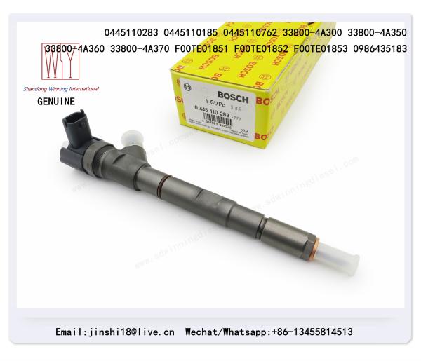 Buy cheap BOSCH GENUINE AND NEW FUEL INJECTOR 0445110185 0445110283 0445110762 FOR HYUNDAI 33800-4A300 33800-4A350 33800-4A360 338 from wholesalers