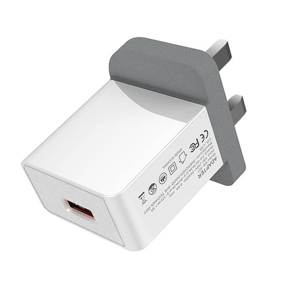 Buy cheap CE RoHS 18W Quick Charge 3.0 Wall Cell Phone Charger Adapter from wholesalers