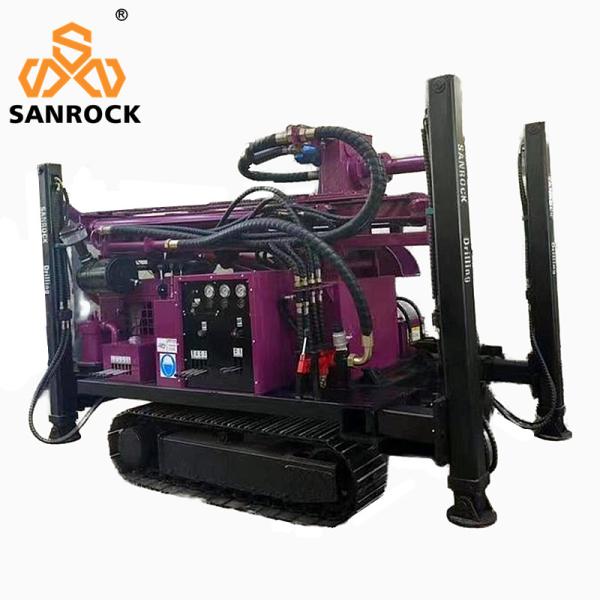 Buy cheap Crawler Water Well Drilling Rig Equipment Hydraulic Deep Water Well Drilling Machine from wholesalers