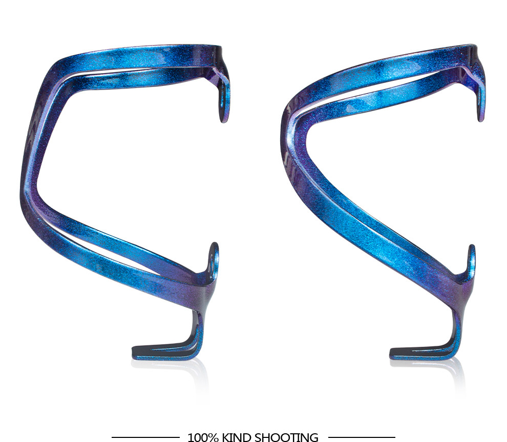 Universal Mountain Road Bicycle Water Bottle Cage Colorful Blue