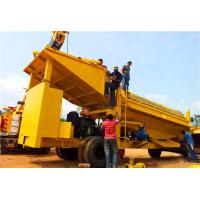 Buy cheap 30m3/H,24Kw Power, 8m Length ,Steel,Rotary Movable,Gold Washing Trommel Screen product