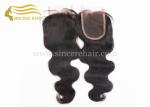Hot 18" Clouser Hair Extensions - 18" Black Curly Virgin Remy Human Hair Clouser