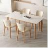 Buy cheap 6 Seater Dining Table Set With Leather Or Fabric Chairs from wholesalers