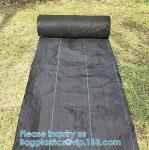 Customized Grade Gardening Fabric Rolls, Weed Control, Eco-Friendly, Flower Bed,
