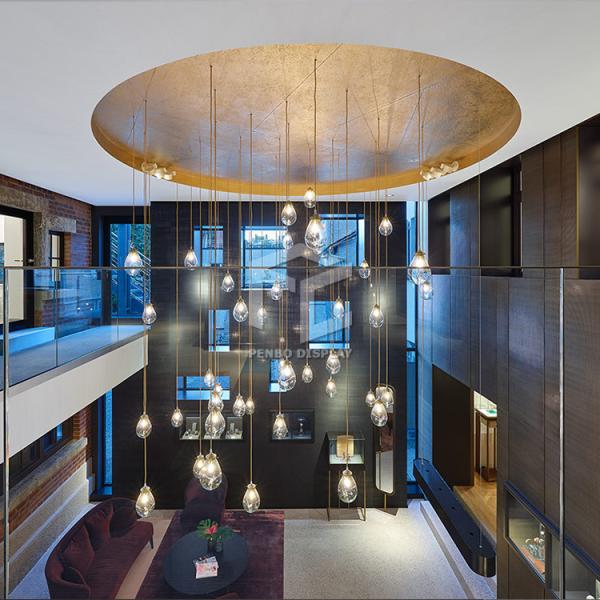 Buy cheap T5 LED Diamond Jewelry Store Furniture 15mm MDF from wholesalers