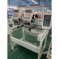 Buy cheap Two head 6/9/12/15 needles embroidery machine for flat cap t-shirt embroidery product