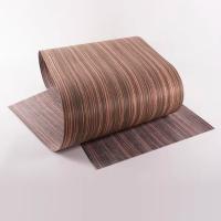 Buy cheap 0.5mm Engineered Wood Veneer Reconstituted Ebony Wall Panel Surface product