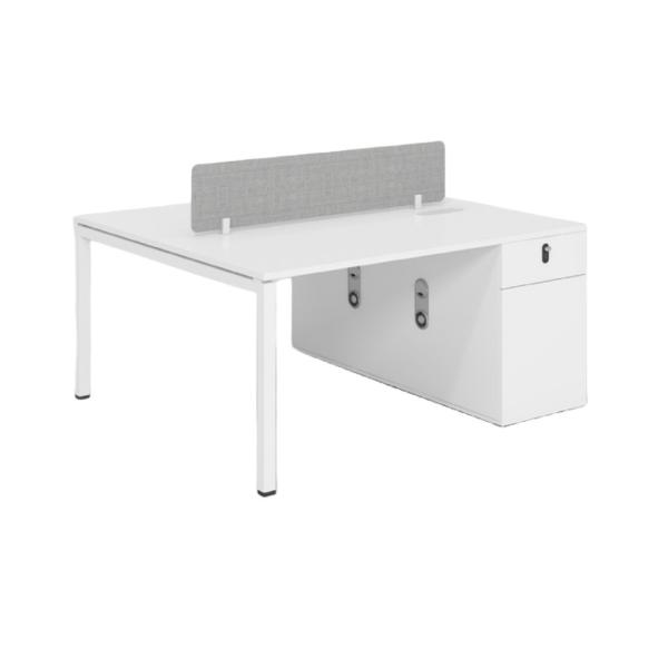Buy cheap Business Premises Office Desk and Chair Combination for 2 4 6 People Workstation from wholesalers