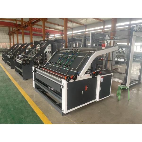 Semi-auto Flute Paper Board Laminating Machine with 3 kw Power and Film