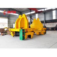 Buy cheap Customized Steel Rail Transfer Trolley , Scale / Screen Electric Transfer Cart product