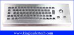 20mA IP68 Industrial Keyboard With Trackball Vandal Proof