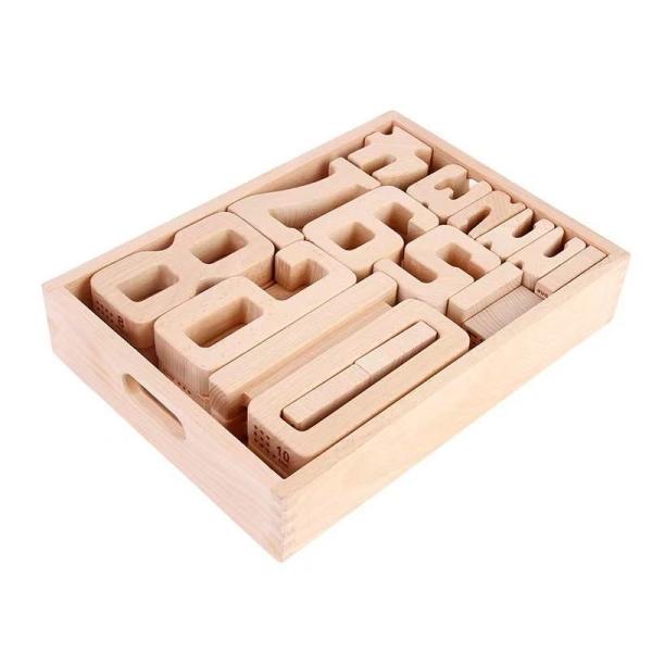 Eco-friendly Wooden 3D Building Blocks Creative Art Gift Home Ornament