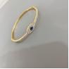 Buy cheap Stainless Steel Ladies Gold Plated Bracelet Bangle Jewelry Type eyes Bracelets Bangles from wholesalers