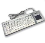 Industrial Stainless Steel Keyboard With Touchpad For PC USB Port Type A
