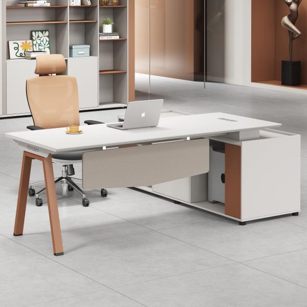 Buy cheap Modern Commercial Office Furniture Computer Work Table Executive Office Desk Manager Boss Desk from wholesalers