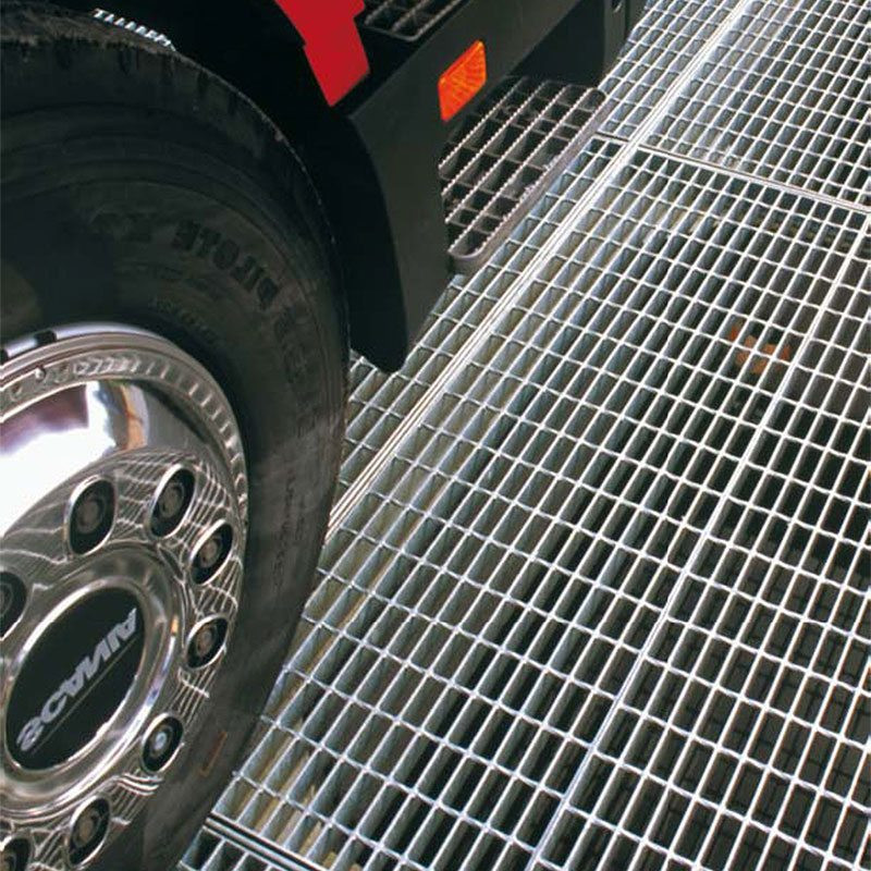 Floor Gully Grid Mesh Industrial Steel Grating Walkway Catwalk Deck Galvanized