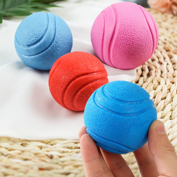 Buy cheap Dog Chew Toys Solid Rubber Balls Elasticity Teeth Cleaning Ball Diameter Solid Durable from wholesalers
