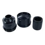 Chrome Plating CNC Machining Plastic Parts Durable Anti Oxidation