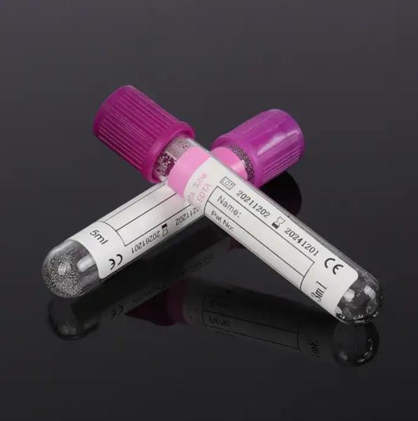 Buy cheap Hospital Medical Supplies Vacuum Blood Collection Tube EDTA K3 EDTA K2 Purple Tube Draw Volume 1-10ml from wholesalers
