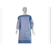 Buy cheap Reinforced Sterile Disposable Protective Equipment Hospital Surgical Gown product