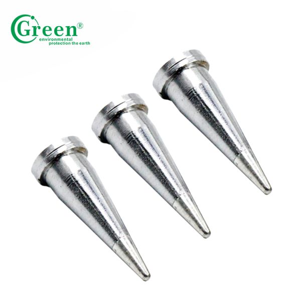 LT O 1.0mm Soldering Iron Tips Oxygen Free Copper Material For Weller