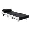 Buy cheap Velvet Corner Single Size Sofa Bed PU Fabric OEM ODM from wholesalers
