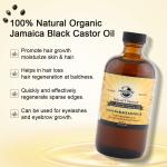 100% Natural Cold Pressing Castor Oil For Eyelash Eyebrow Hair Growth