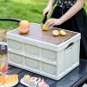 Buy cheap Car Storage Box , Camping Folding Box Multifunctional Wooden Lid from wholesalers