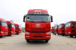 Red Color JH6 10 Wheels 6x4 Tractor Trailer Truck With FAW Single Reduction 457
