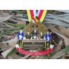 Buy cheap Silkcreen Printing Die Casting Carnival Medal Gold And Silver Plating from wholesalers