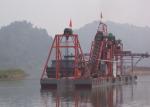 Professional Bucket Chain Dredger , Leader Dredger Equipment Adaptable
