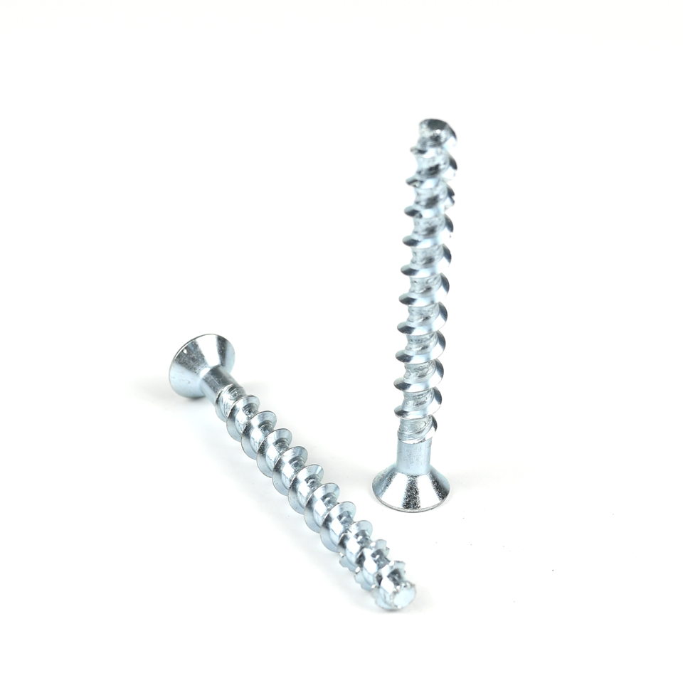 Zinc Plating M6 75mm Carbon Steel Countersunk Head Socket Bolt for Concrete Screws