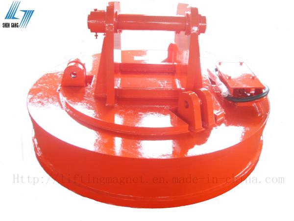 Buy cheap Circular Excavator Magnet Attachment 220V With Rectifier Control Cabinet from wholesalers