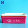 Buy cheap 87oz IML Box Moon Cake Plastic PP Food Container Airtight Square Cover Packaging from wholesalers